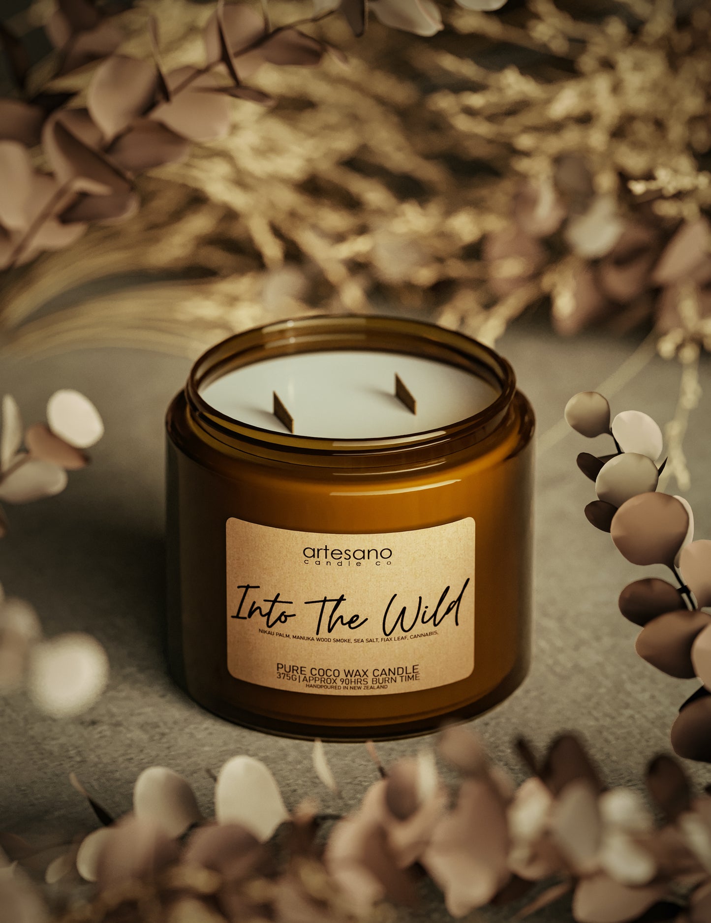 Into The Wild - Large Pure Coco Wax Candle