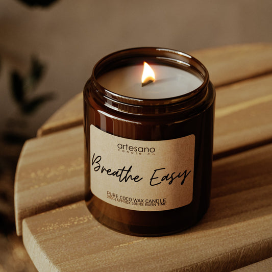 Breathe Easy - Pure Coco Wax Candle