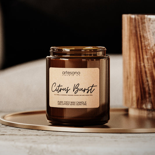 Citrus Burst - Pure Coco Wax Candle