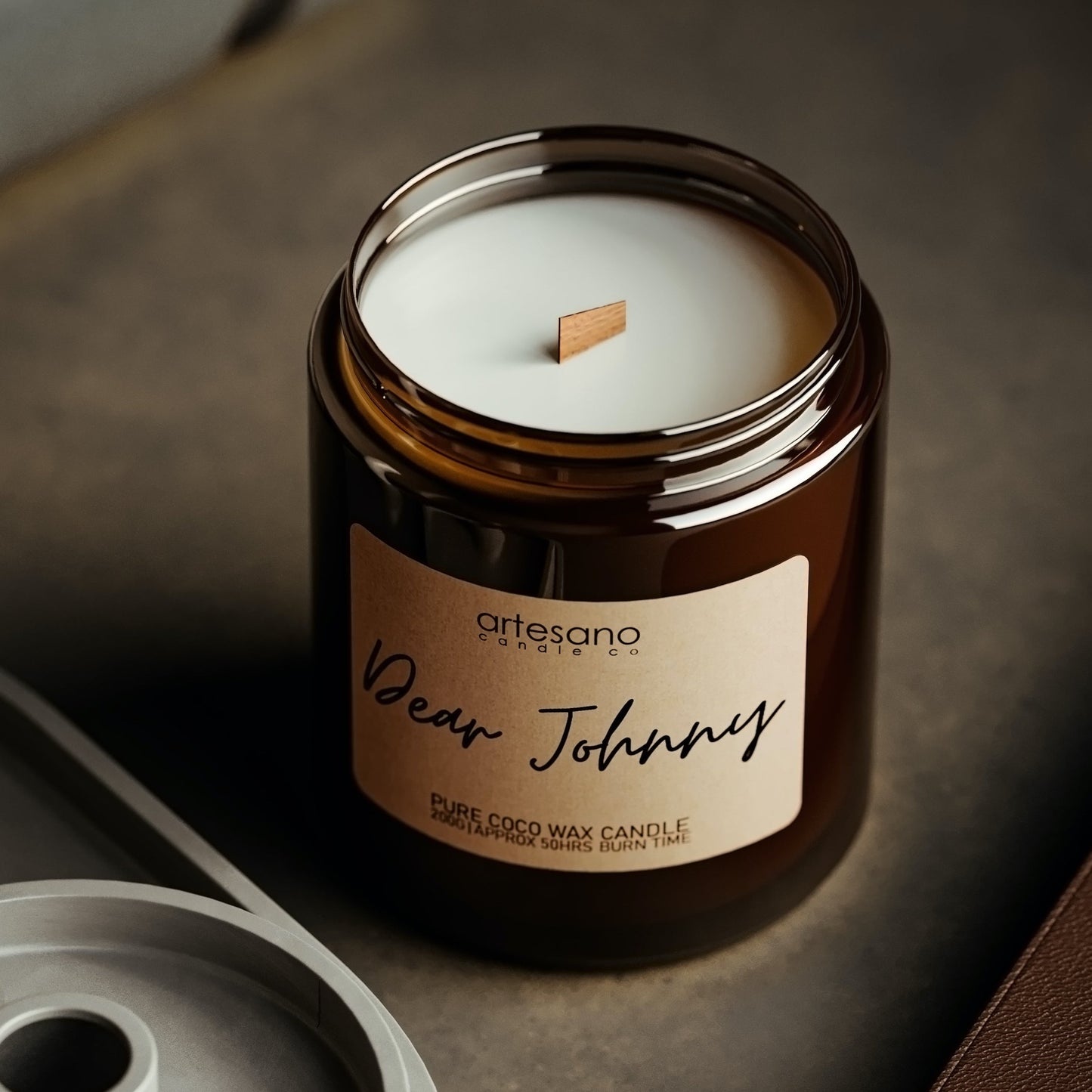 Dear Johnny - Pure Coco Wax Candle