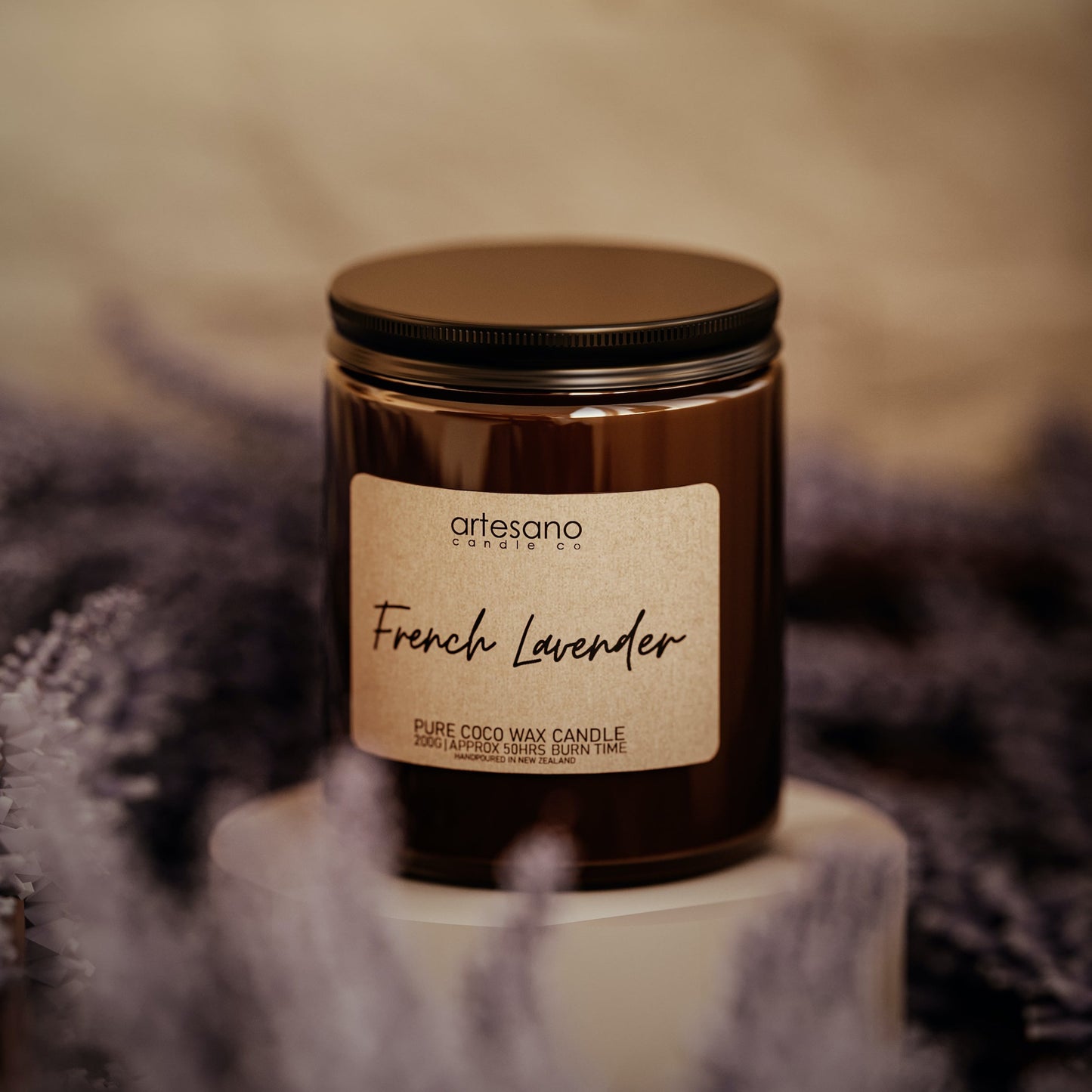 French Lavender - Pure Coco Wax Candle