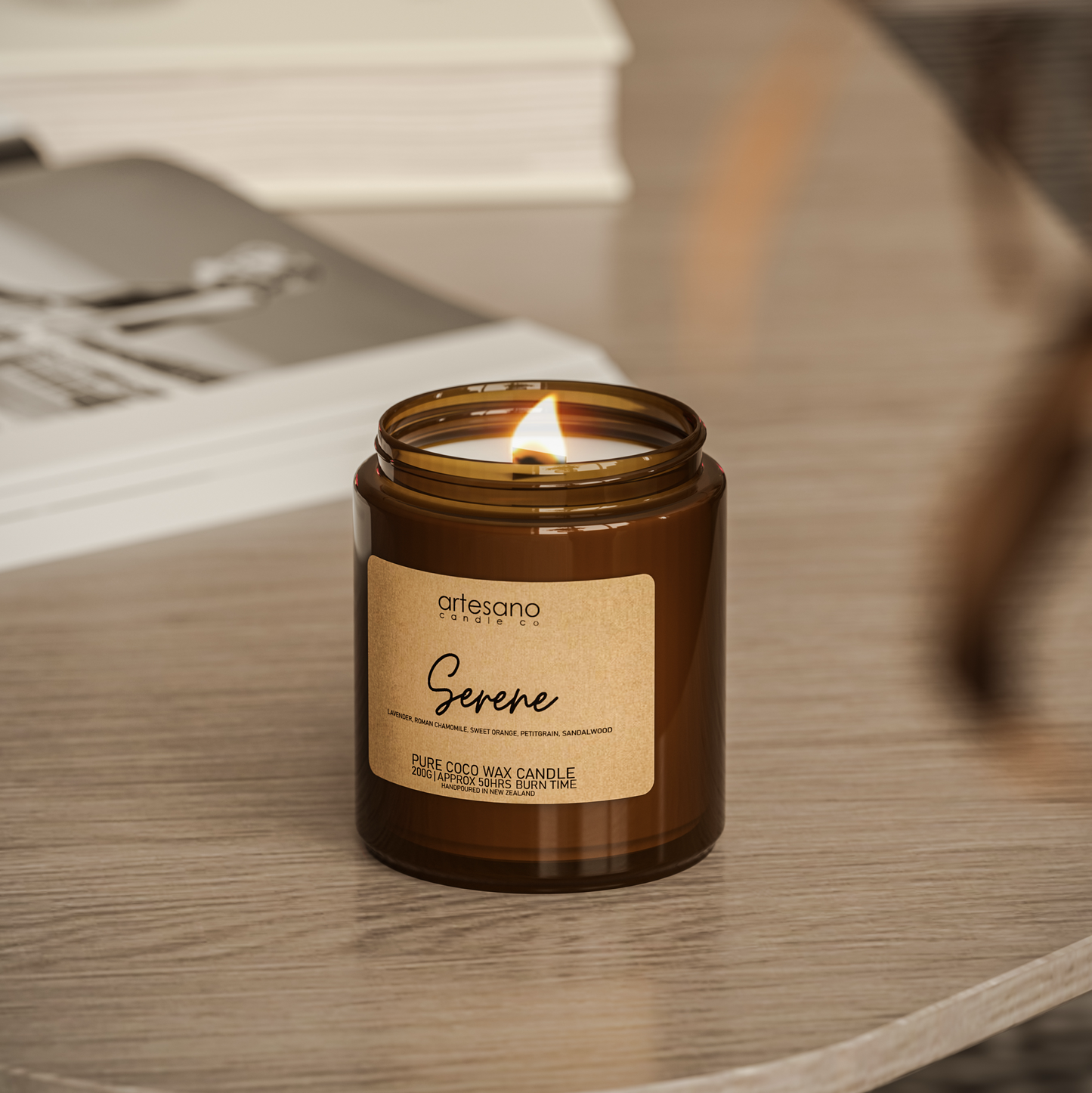 Serene - Pure Coco Wax Candle