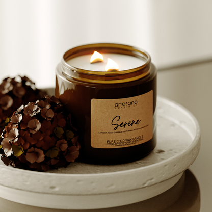 Serene - Pure Coco Wax Candle