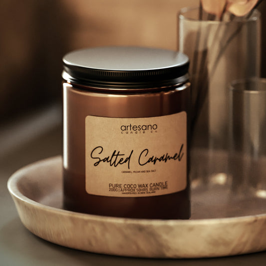 Salted Caramel - Pure Coco Wax Candle