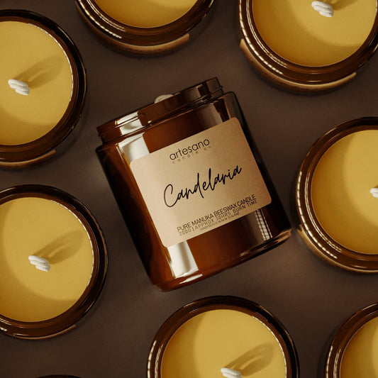 Candelaria - Pure Manuka Beeswax Candle
