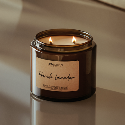 French Lavender - Pure Coco Wax Candle