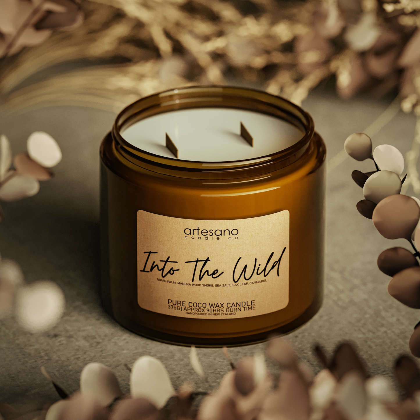 Into The Wild - Pure Coco Wax Candle