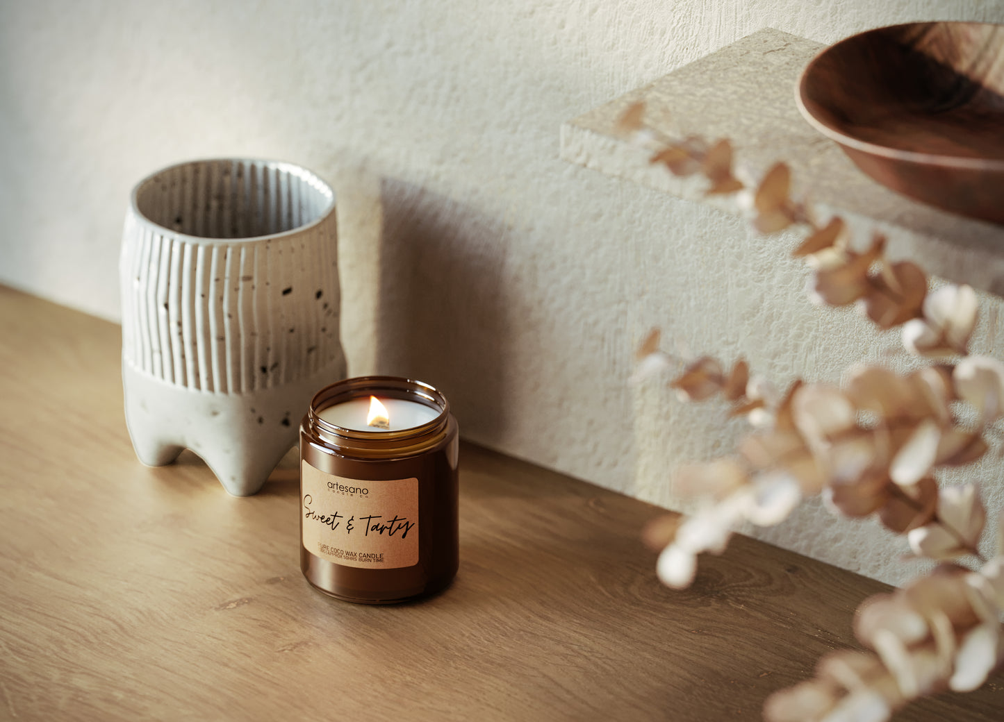Sweet & Tarty - Pure Coco Wax Candle