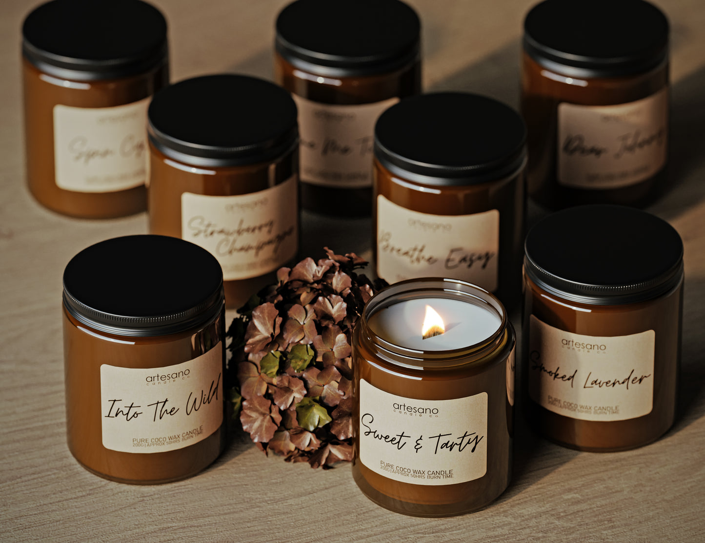 Sweet & Tarty - Pure Coco Wax Candle