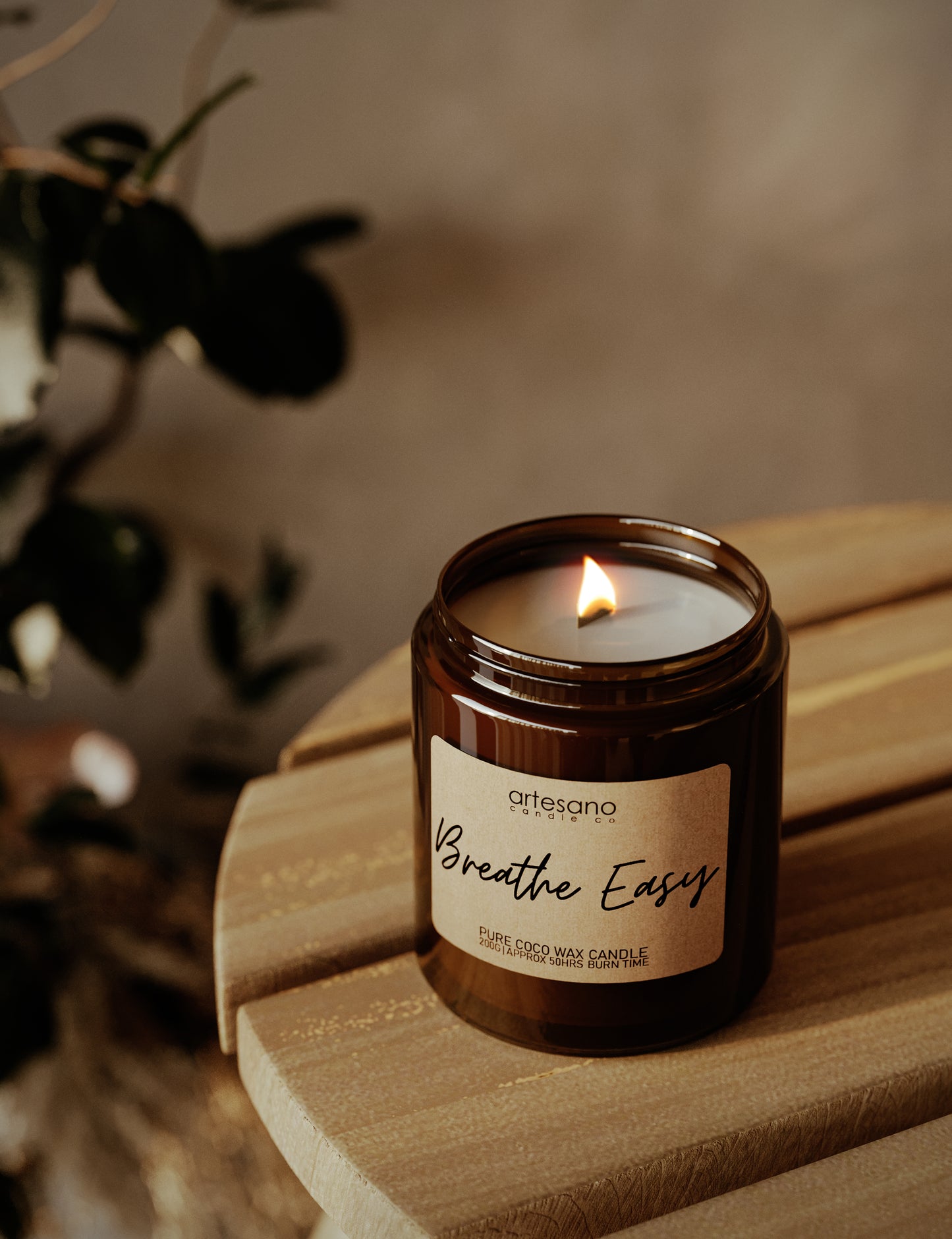 Breathe Easy - Pure Coco Wax Candle