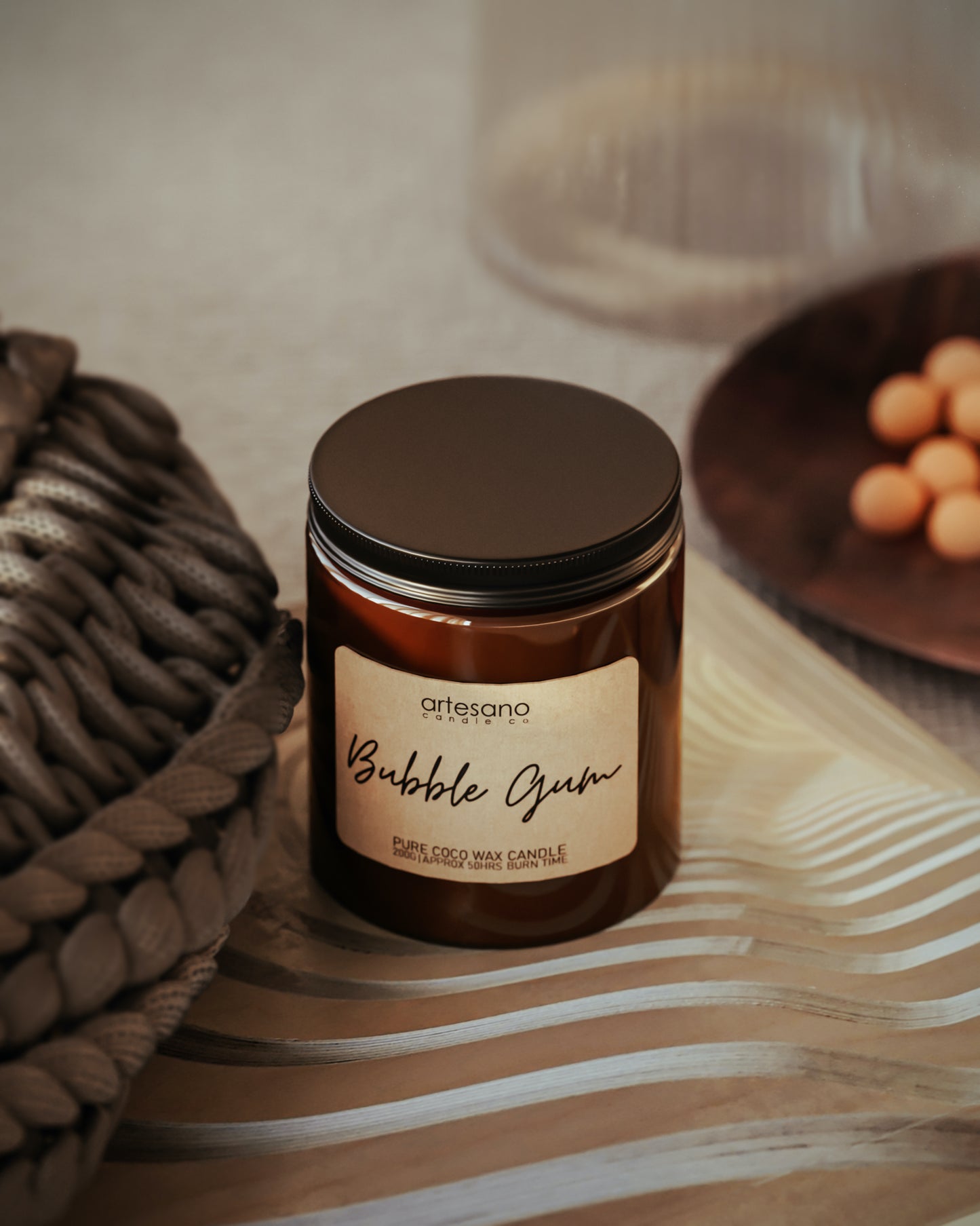 Bubble Gum - Pure Coco Wax Candle
