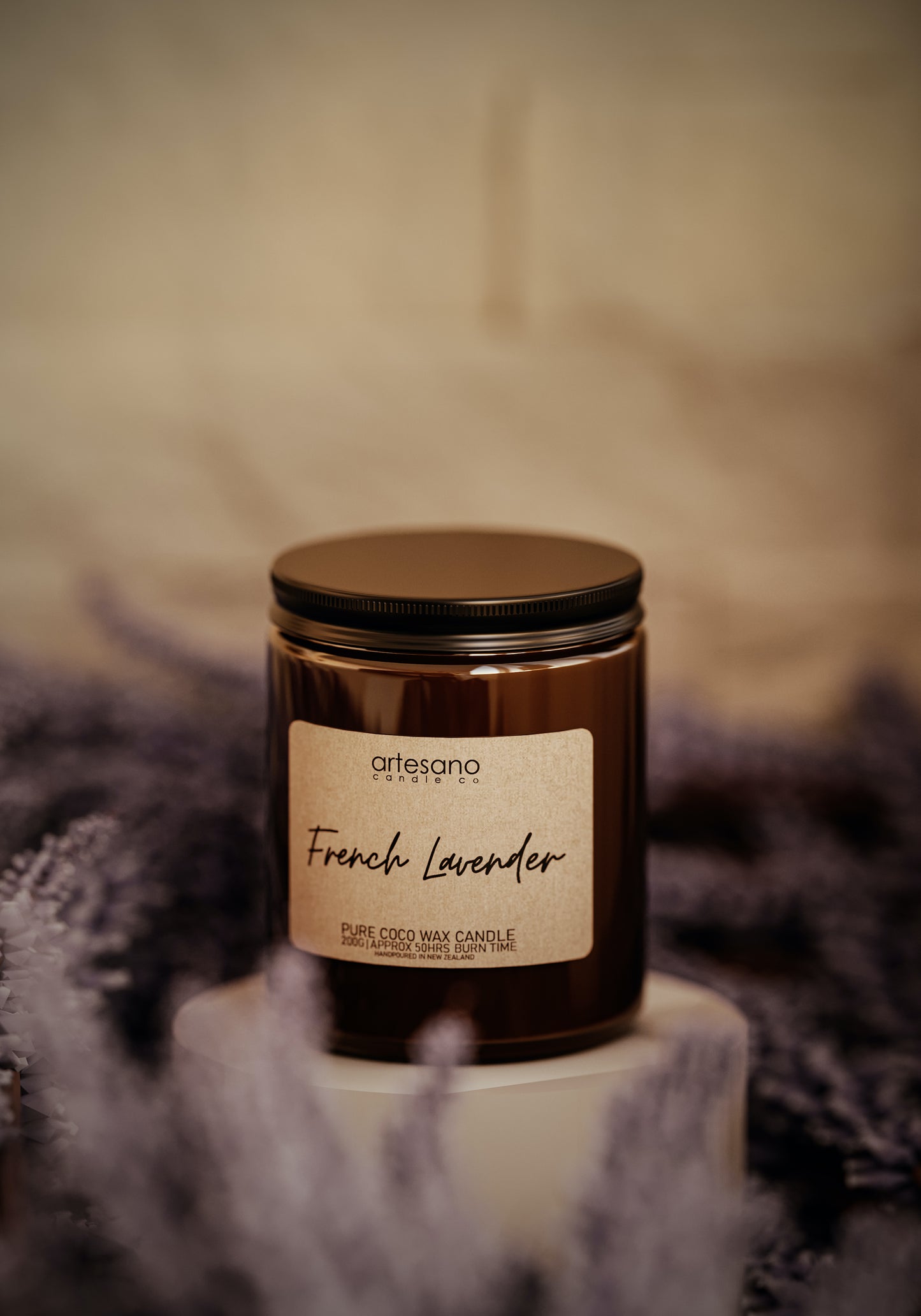 French Lavender - Pure Coco Wax Candle