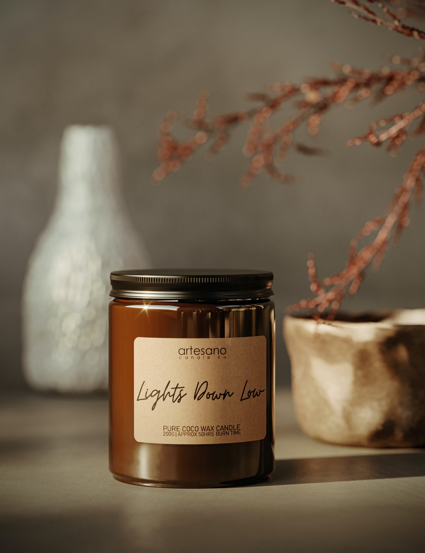 Lights Down Low - Pure Coco Wax Candle