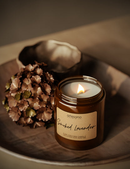 Smoked Lavender - Pure Coco Wax Candle