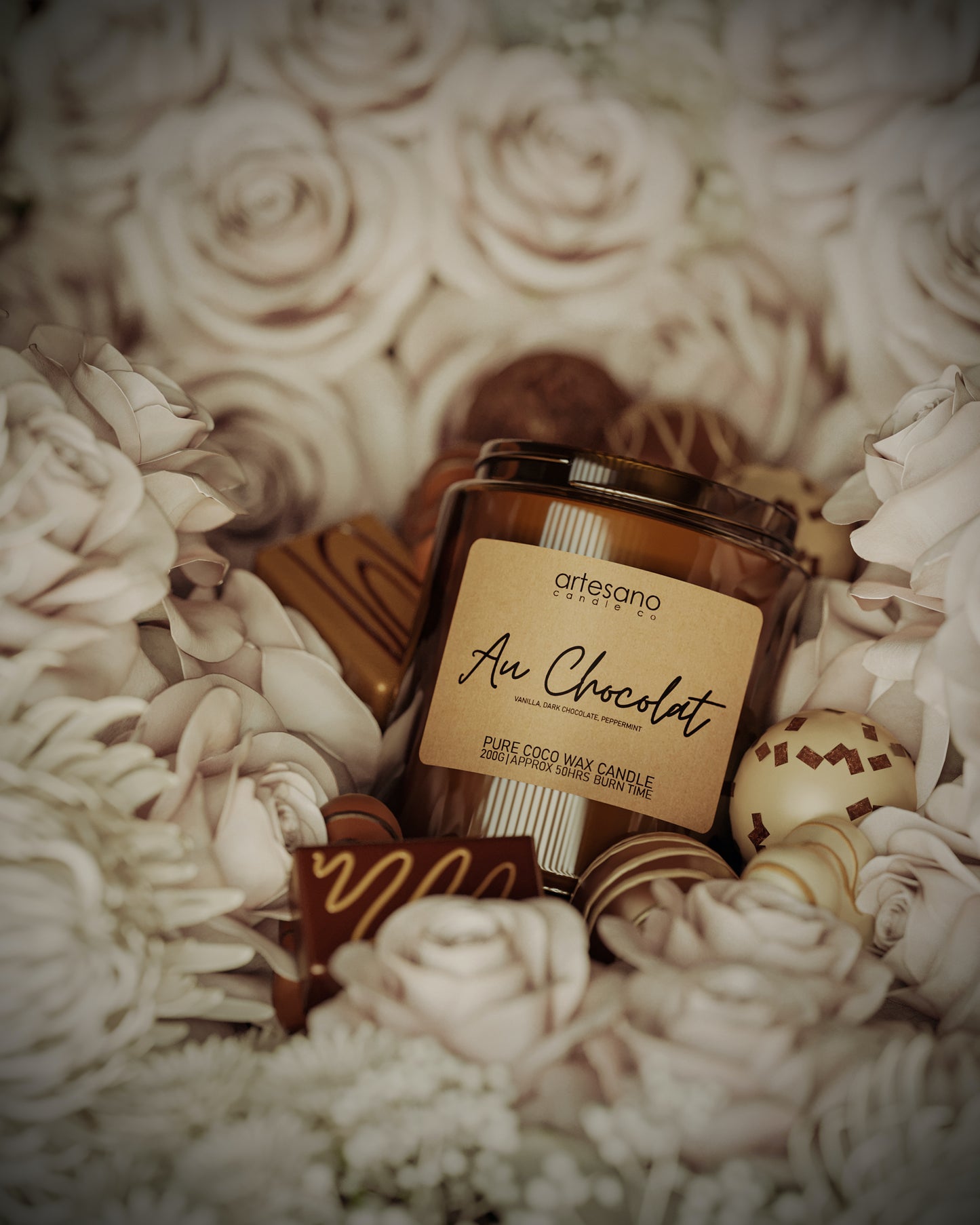 Au Chocolat - Pure Coco Wax Candle