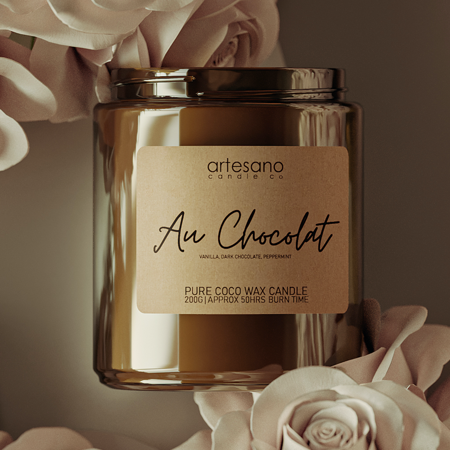 Au Chocolat - Pure Coco Wax Candle