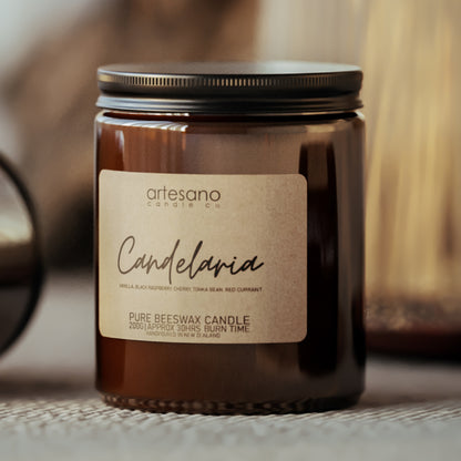 Candelaria - Pure Manuka Beeswax Candle