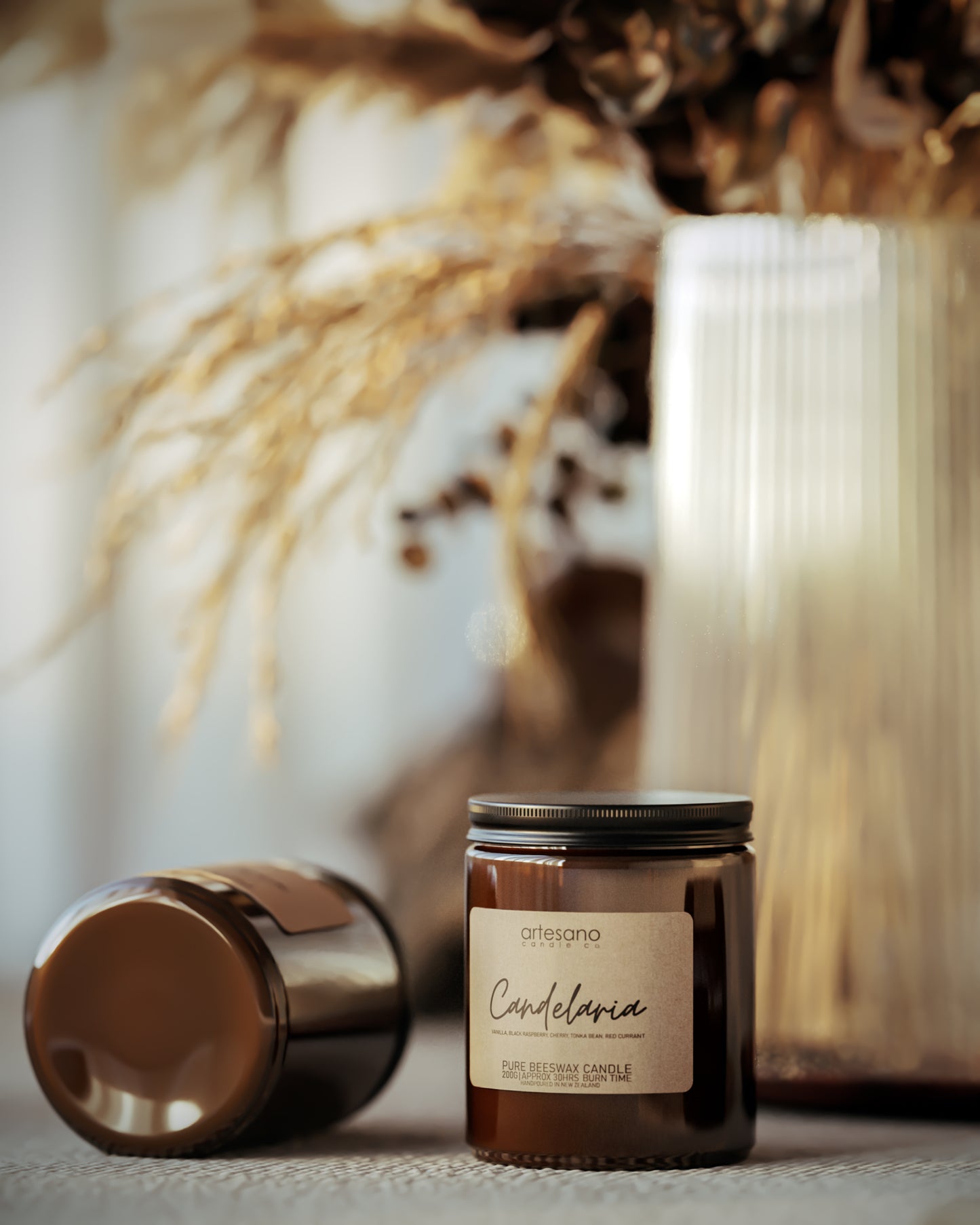 Candelaria - Pure Manuka Beeswax Candle