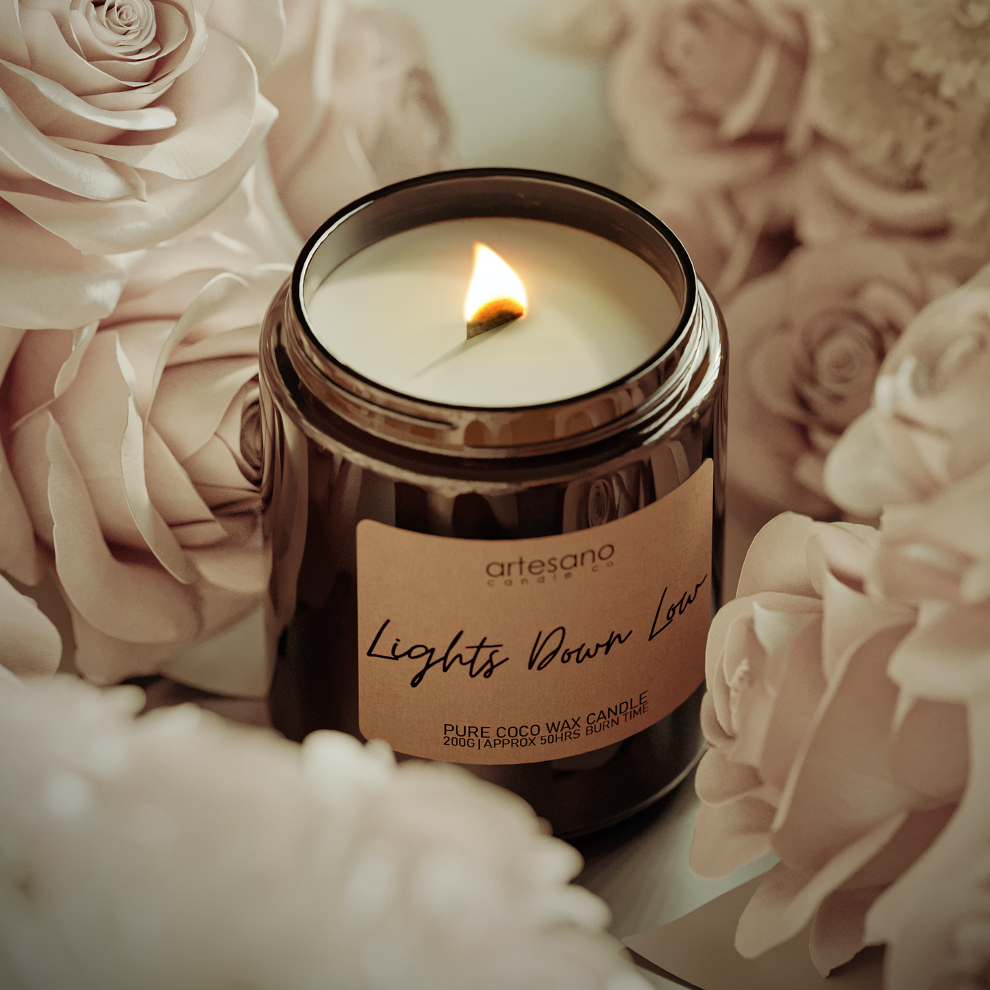 Lights Down Low - Pure Coco Wax Candle