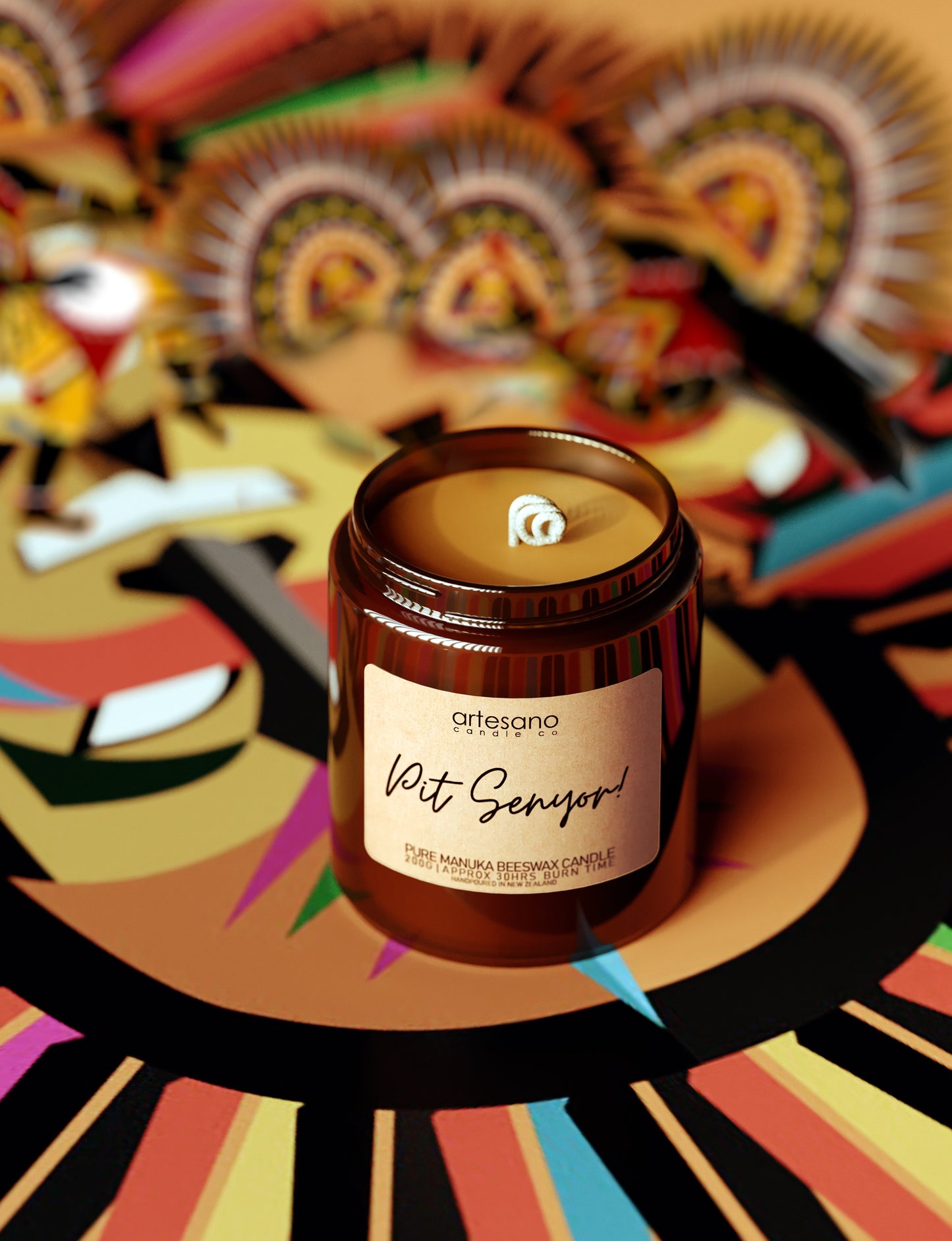 Pit Senyor - Pure Manuka Beeswax Candle
