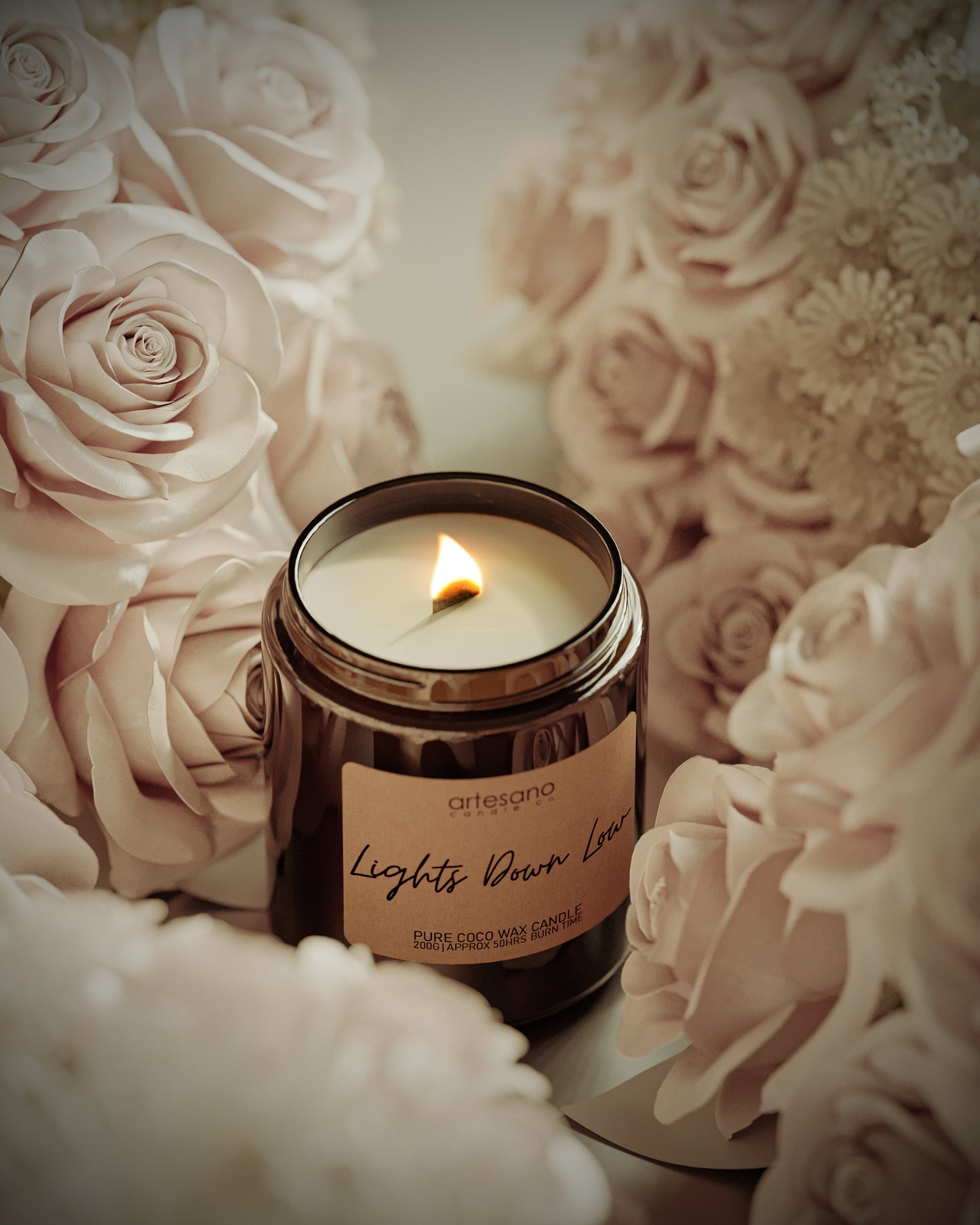 Lights Down Low - Pure Coco Wax Candle